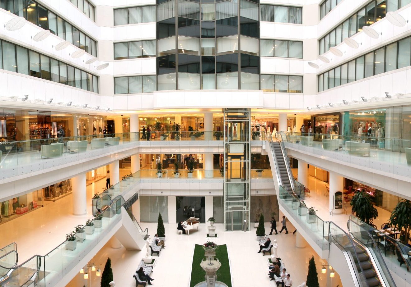 shop interior panorama